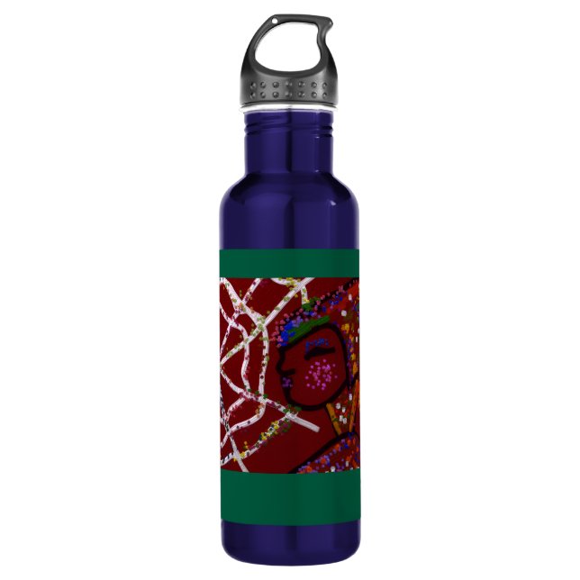 Female Spider Pharaoh Stainless Steel Water Bottle (Front)