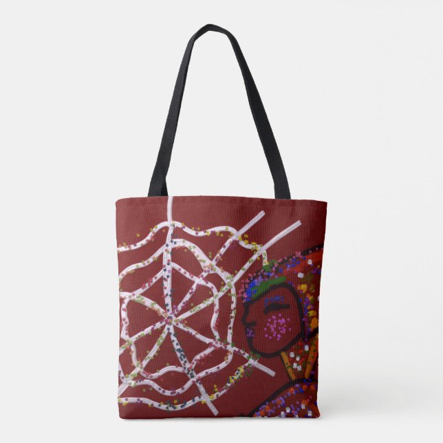 Female Spider Pharaoh Tote Bag (Back)