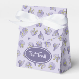 Female Summer Hats Lilac Favour Box