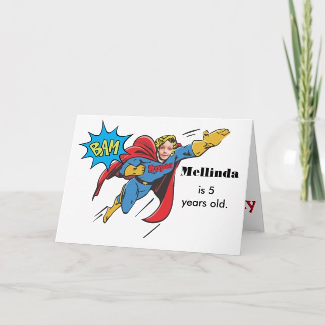 Female Superhero Flying Custom Photo Template (Front)