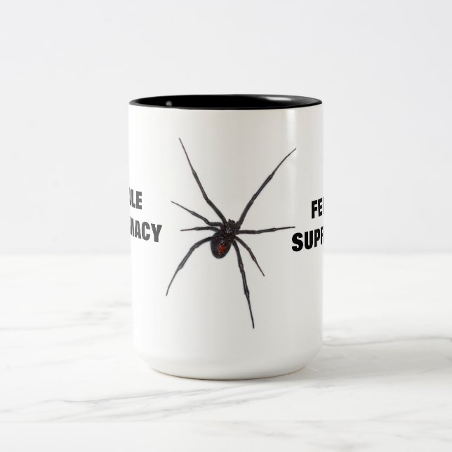 FEMALE SUPREMACY Two-Tone COFFEE MUG (Center)