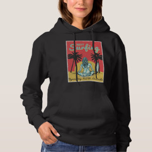 Female Surfer Byron Bay New South Wales Australia Hoodie