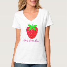 female t-shirt pads strawberry