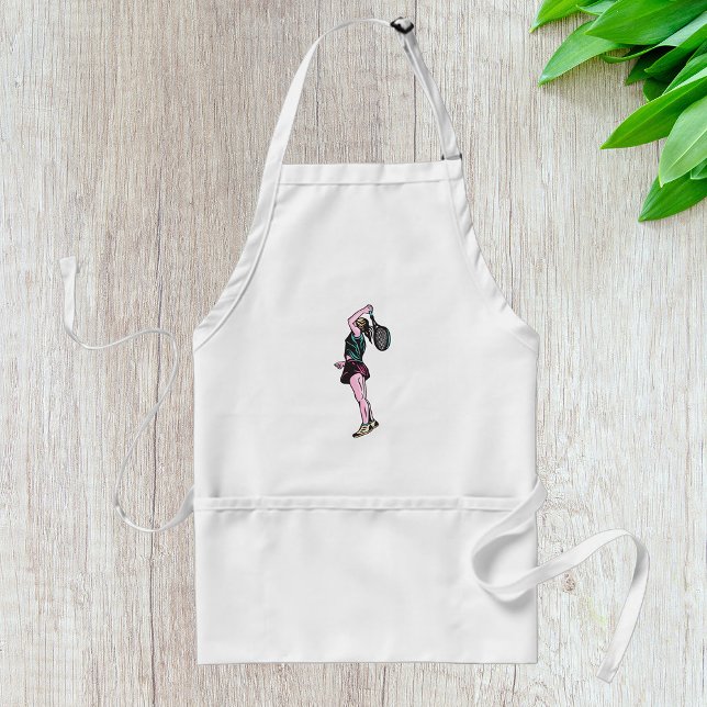 Female Tennis Player  Standard Apron (Creator Uploaded)