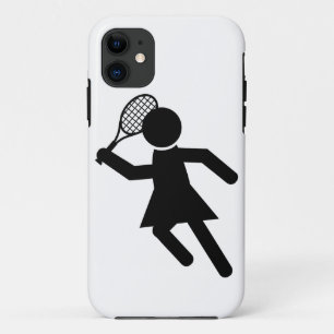 Female Tennis Player - Tennis Symbol iPhone 11 Case