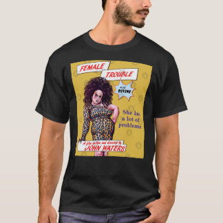 Female Trouble Divine - John Waters Bizarre Cult M T-Shirt