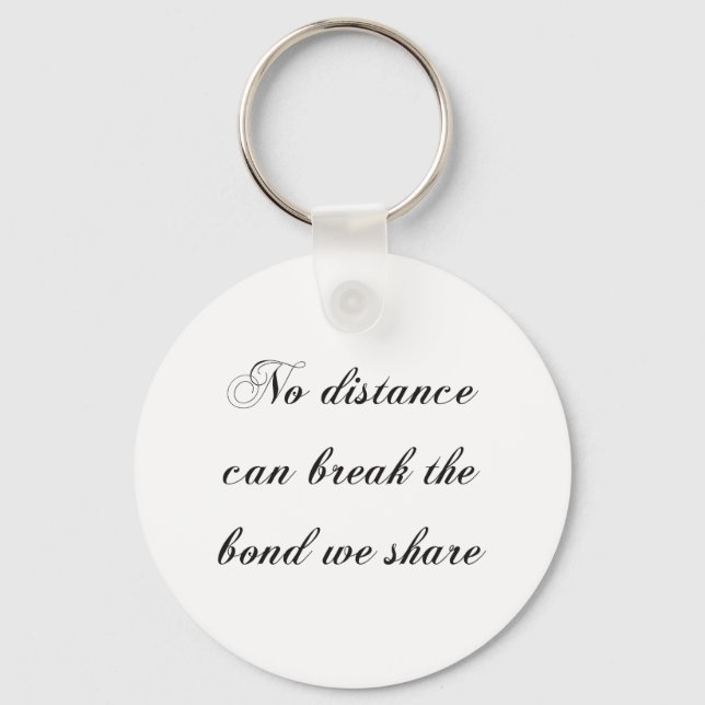 Female Trucker Strong Road Bond Pride Power Design Key Ring (Back)