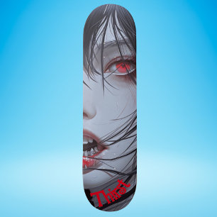 Female vampire skateboard