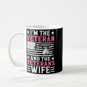 Female Veteran And Veterans Wife Women Veteran Mum Coffee Mug