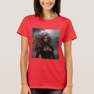 female warrior thunder and lightning T-Shirt