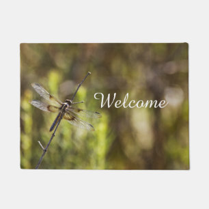 Female Widow Skimmer on a stick Doormat