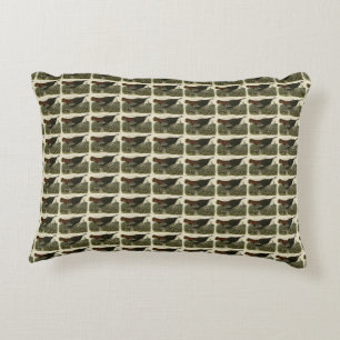 Female Wild Turkey from Audubon's Birds of America Decorative Cushion