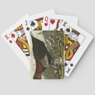 Female Wild Turkey from Audubon's Birds of America Playing Cards