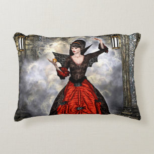 Female Wizard Decorative Cushion