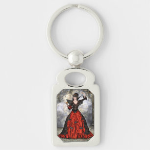 Female Wizard Key Ring