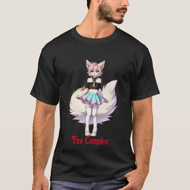 Femboy Fox T-Shirt (Front)
