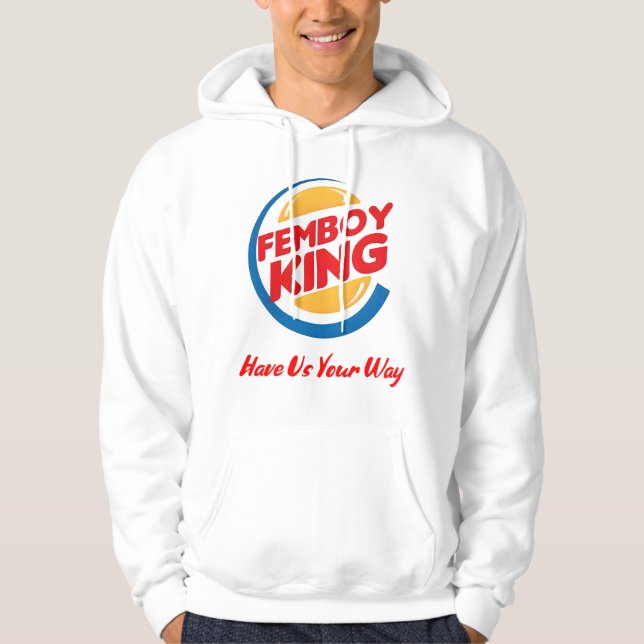 Femboy King 1-sided Hoodie (Front)