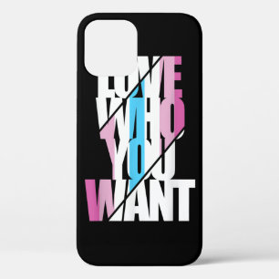 Femboy Love Who You Want T-Shirt iPhone 12 Case