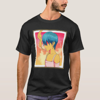 Femboy Yaoi Gay Aesthetic Crossdressing Sad Anime T-Shirt