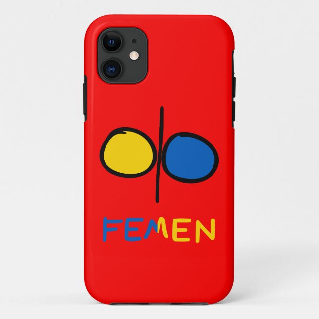 Femen Case-Mate iPhone Case (Back)