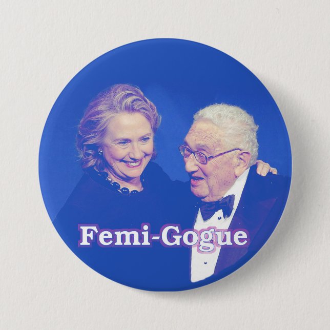 Femi-Gogue 7.5 Cm Round Badge (Front)