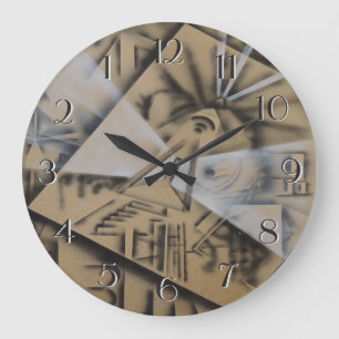 Feminina Backward Clock