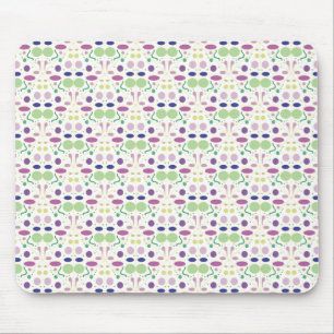 Feminine and Pretty Polka Dot Pattern Mouse Mat
