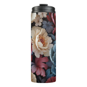 Feminine Fall Florals Tumbler