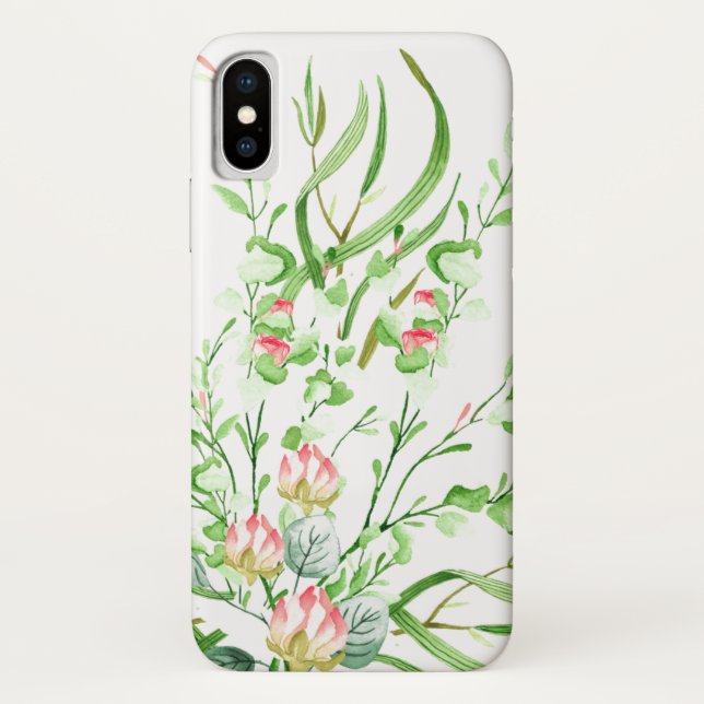 Feminine Field Forest Bouquet iPhone / iPad case (Back)