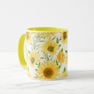 Feminine Floral Pattern Mug
