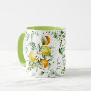 Feminine Floral Pattern Mug