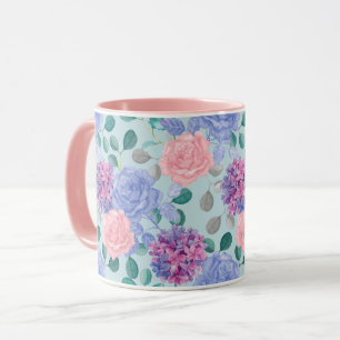 Feminine Floral Pattern Mug