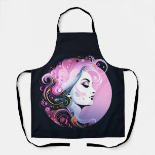 "Feminine Flourish" Women's Beauty Apron