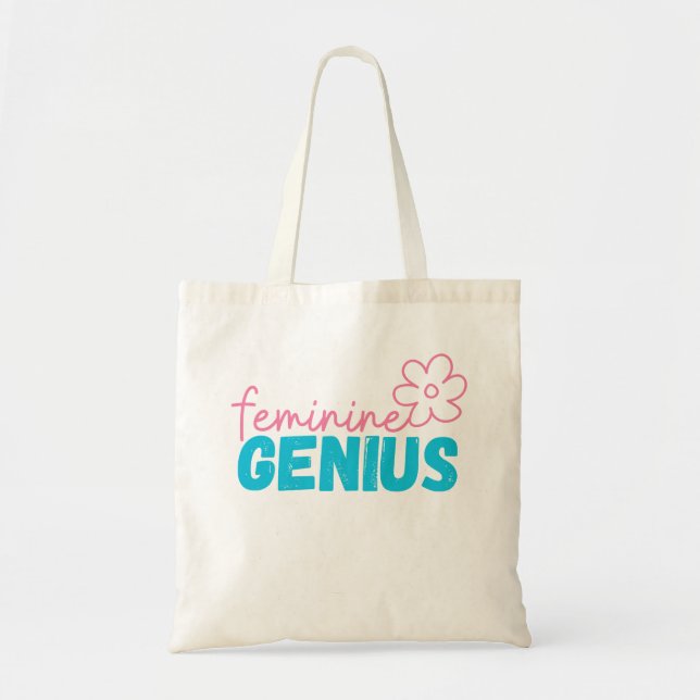 Feminine Genius Tote Bag (Front)