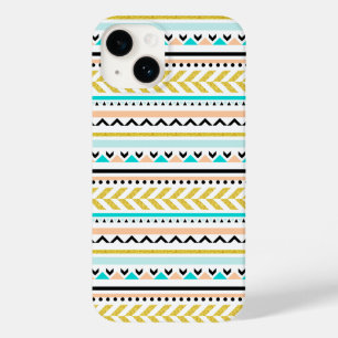 Feminine Geometric Aztec Inspired Pattern Case-Mat Case-Mate iPhone 14 Case