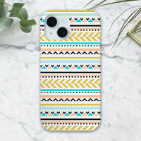 Feminine Geometric Aztec Inspired Pattern