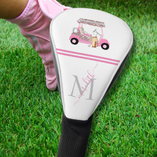 Feminine Golf Cart Personalised * Golf Head Cover