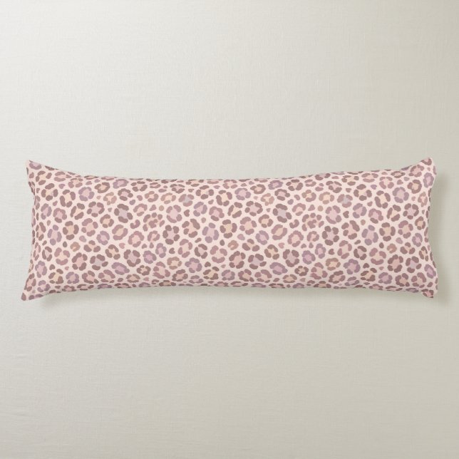 Feminine Leopard Pattern Body Cushion (Front)
