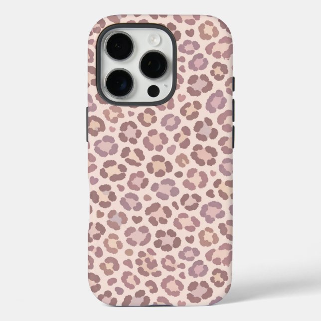 Feminine Leopard Pattern Case-Mate iPhone Case (Back)