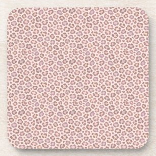 Feminine Leopard Pattern Coaster