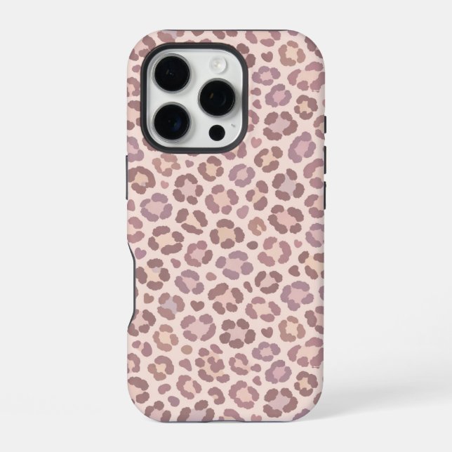 Feminine Leopard Pattern iPhone Case (Back)