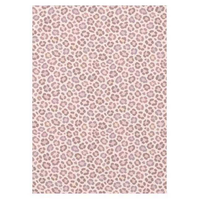 Feminine Leopard Pattern Tablecloth (Front)
