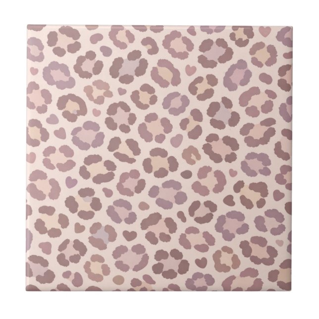 Feminine Leopard Pattern Tile (Front)