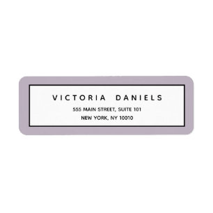 Feminine Logo Lavender Minimal professional