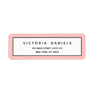 Feminine Logo   Pink   Minimal professional