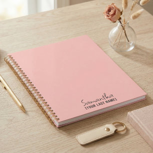 Feminine Minimalist Rose Beige Planner