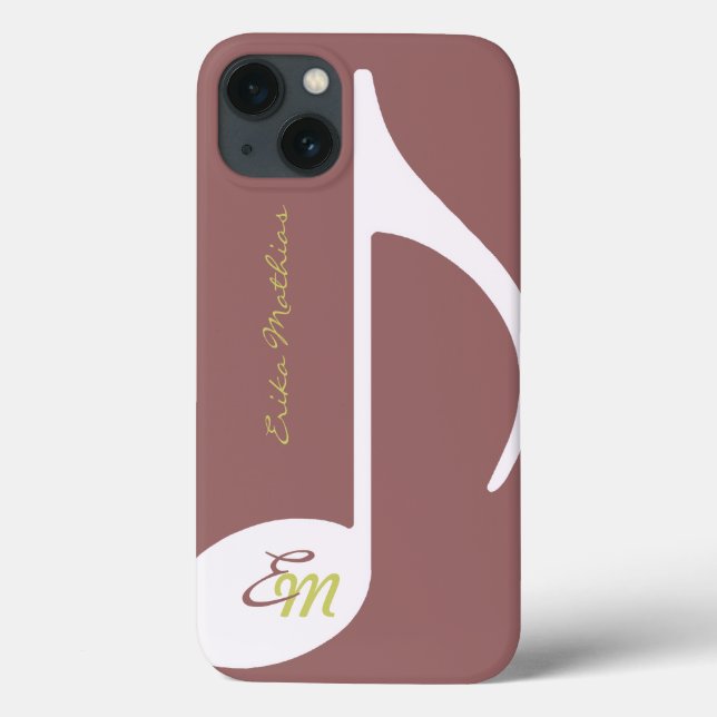 feminine musical note Case-Mate iPhone case (Back)