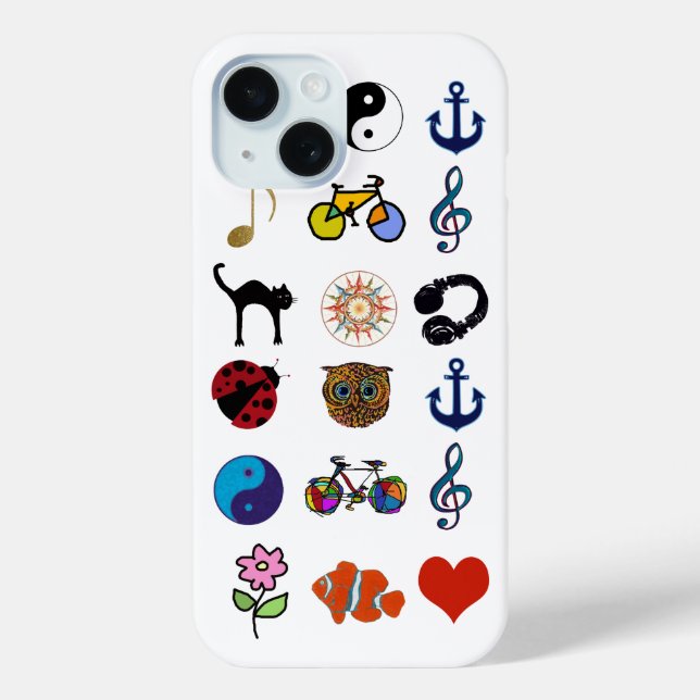 Feminine pattern girly design Case-Mate iPhone case (Back)