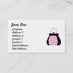 Feminine Pink Business Cards