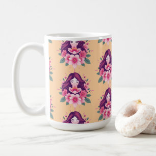 Feminine Strength & Beauty Coffee Cup